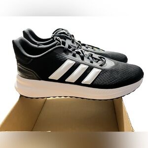 NEW adidas Men's X_PLR Path Sneaker, Black/White/Black, 12